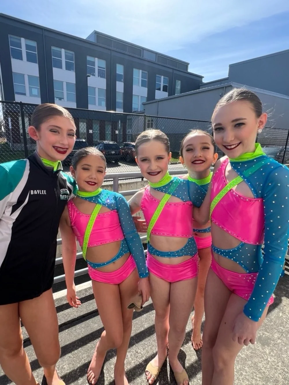 The line up custom jazz costume!